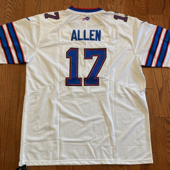 NWT Josh Allen #17 Buffalo Bills Men's On Field Stitched Jerseys, M and L - Picture 2 of 6
